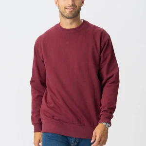 Basic Crewneck - Bourgogne Red