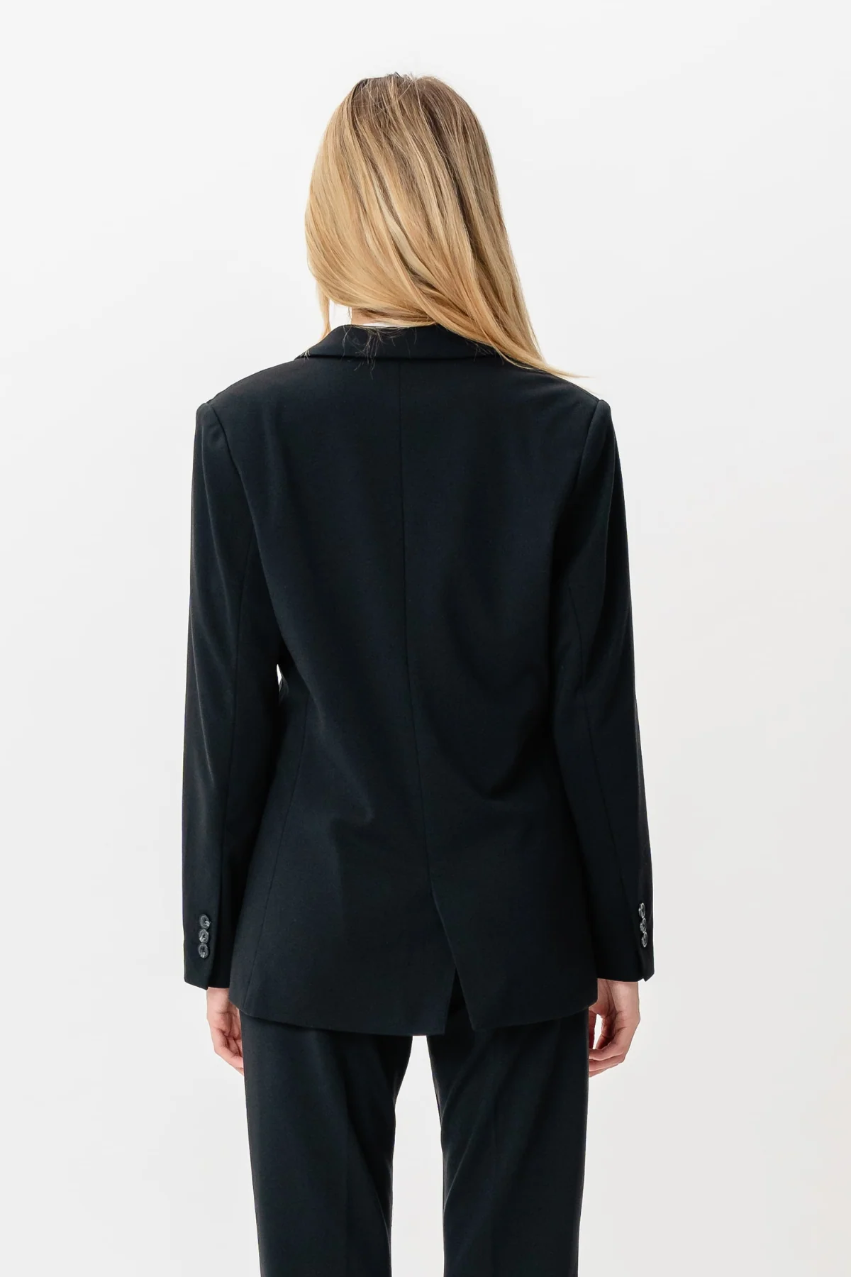 Blazer coupe classique - Marine – Image 3