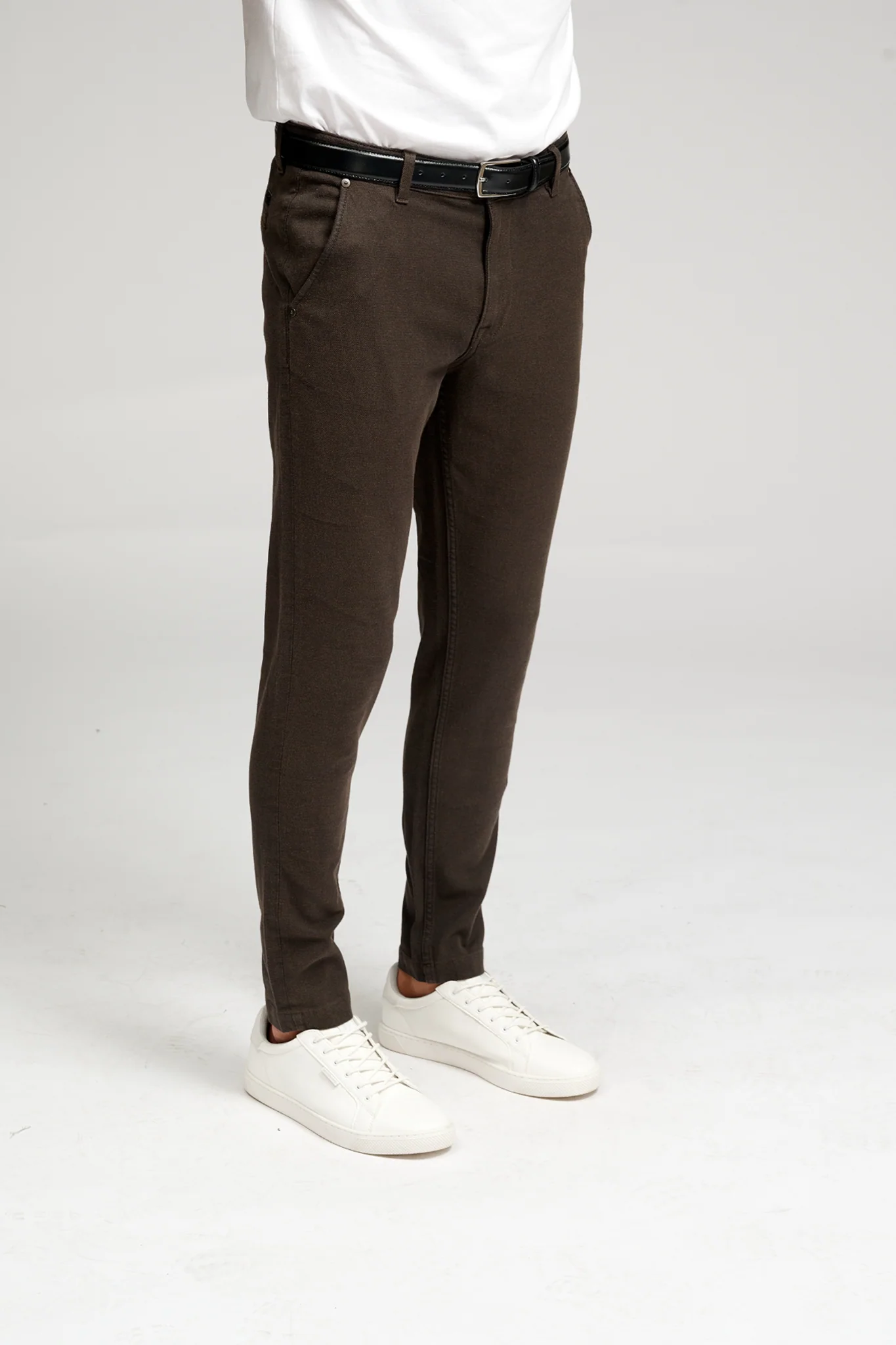 La performance originale Structure Pantalon - brun foncé – Image 2