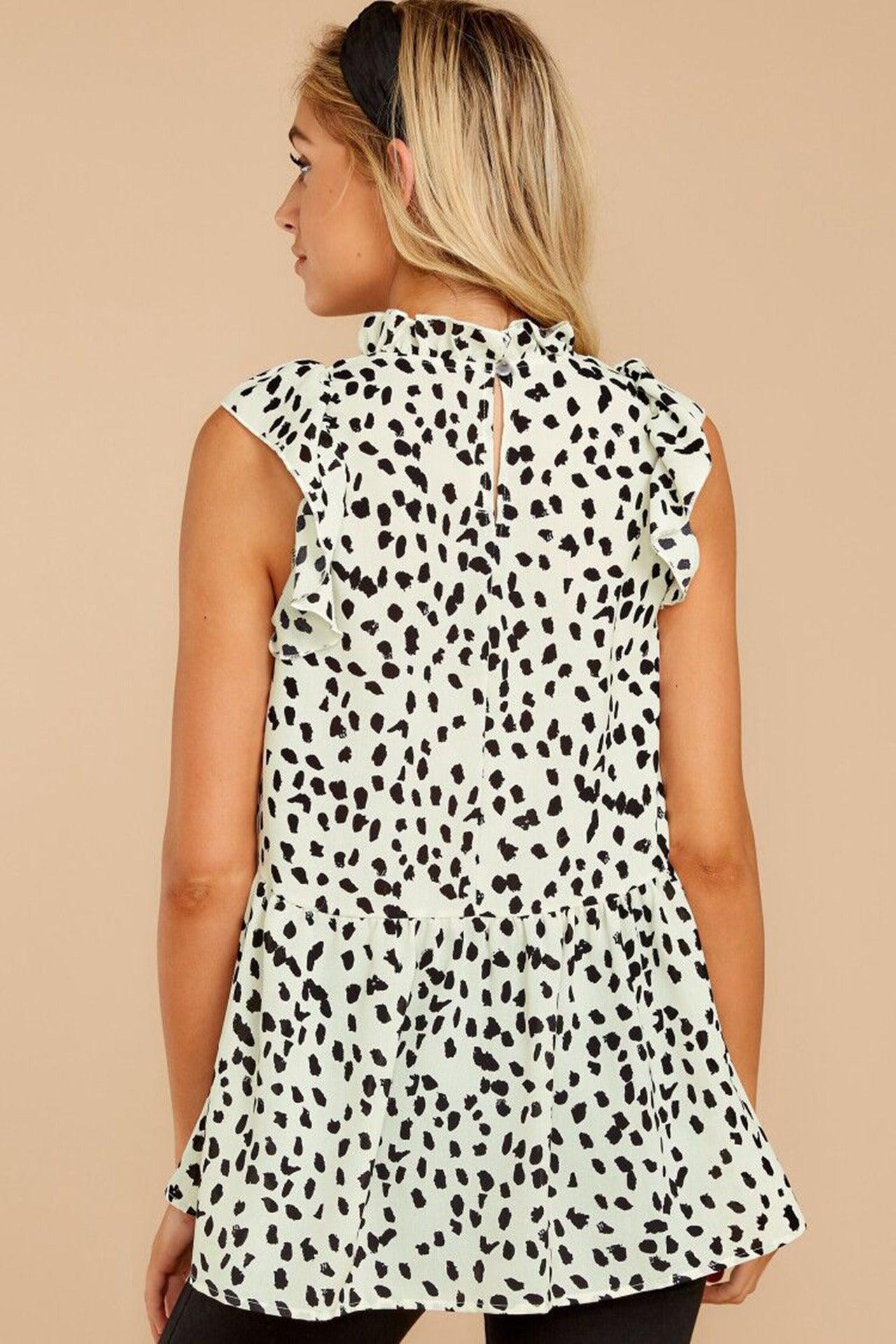 Blouse Bohème Chic Léopard – Image 9