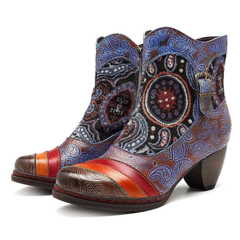Bottine à Talons Bohème – Image 2