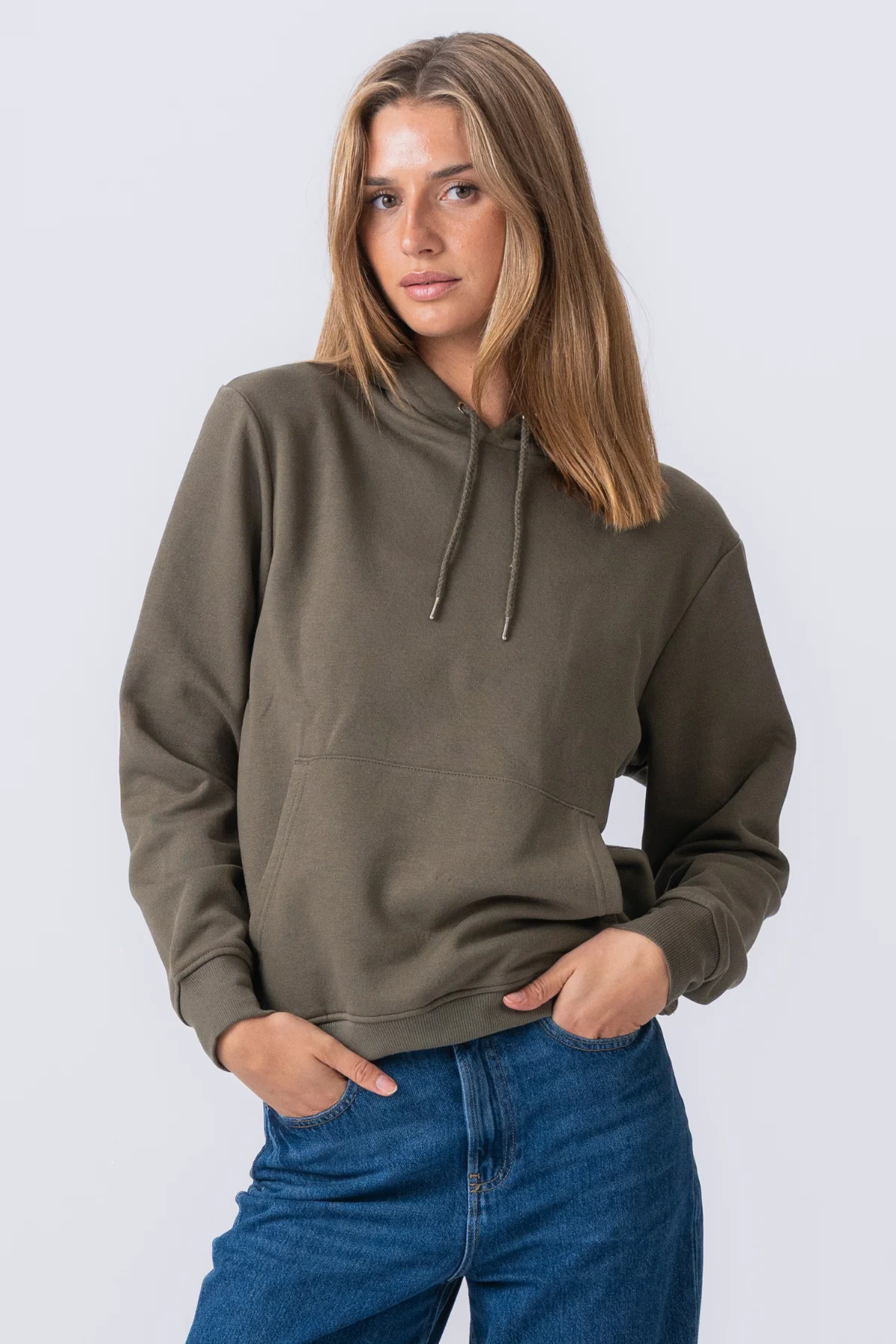 Sweat-shirt à sweat - Armée