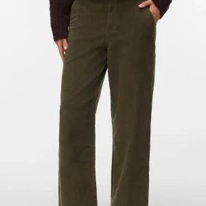 Margot Wide Charduroy Pants - Feuille de raisin