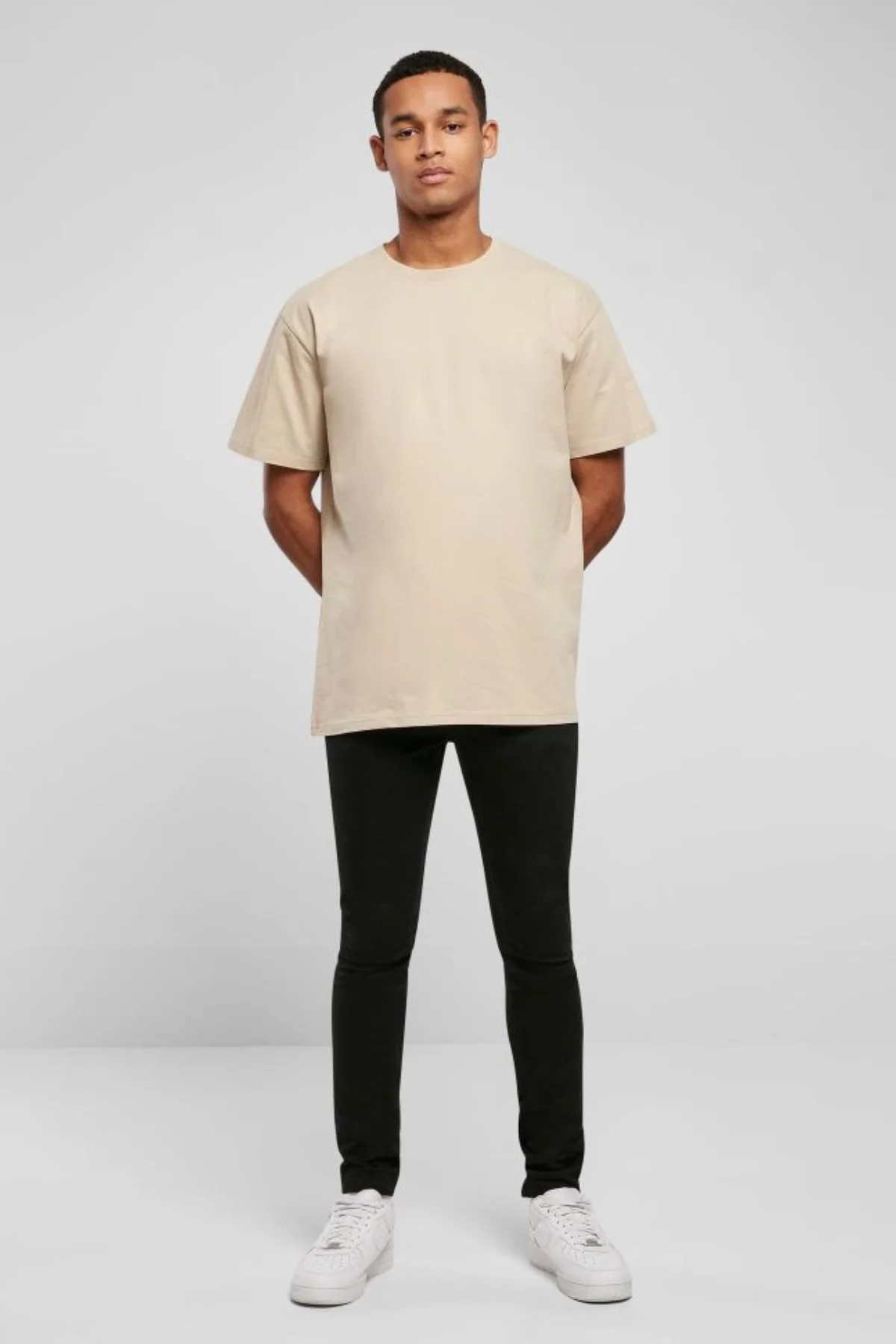 Lourd Oversized T-shirt - sable humide – Image 2
