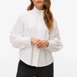 Fanni Ruffel Top - Blanche-Neige