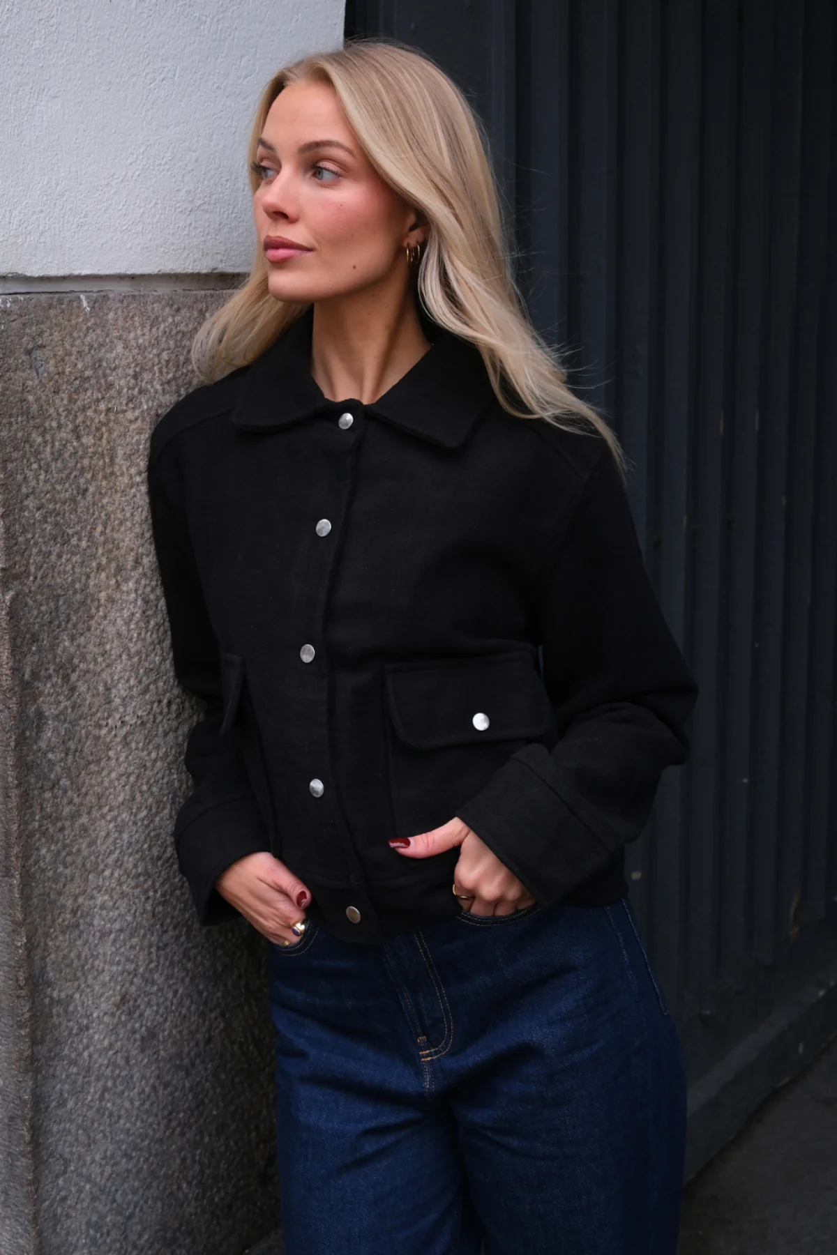 Adela Jacket - Black – Image 2