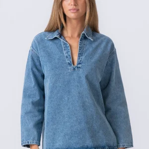 Cassia Denim Shirt - Bleu clair