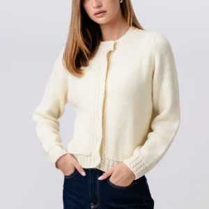 Cardigan en maille Emilie - Beige