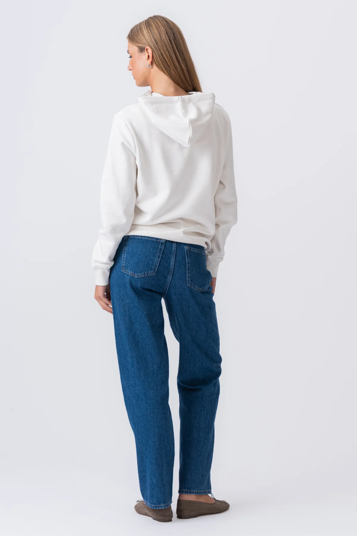 Sweat-shirt à sweat - beige – Image 3