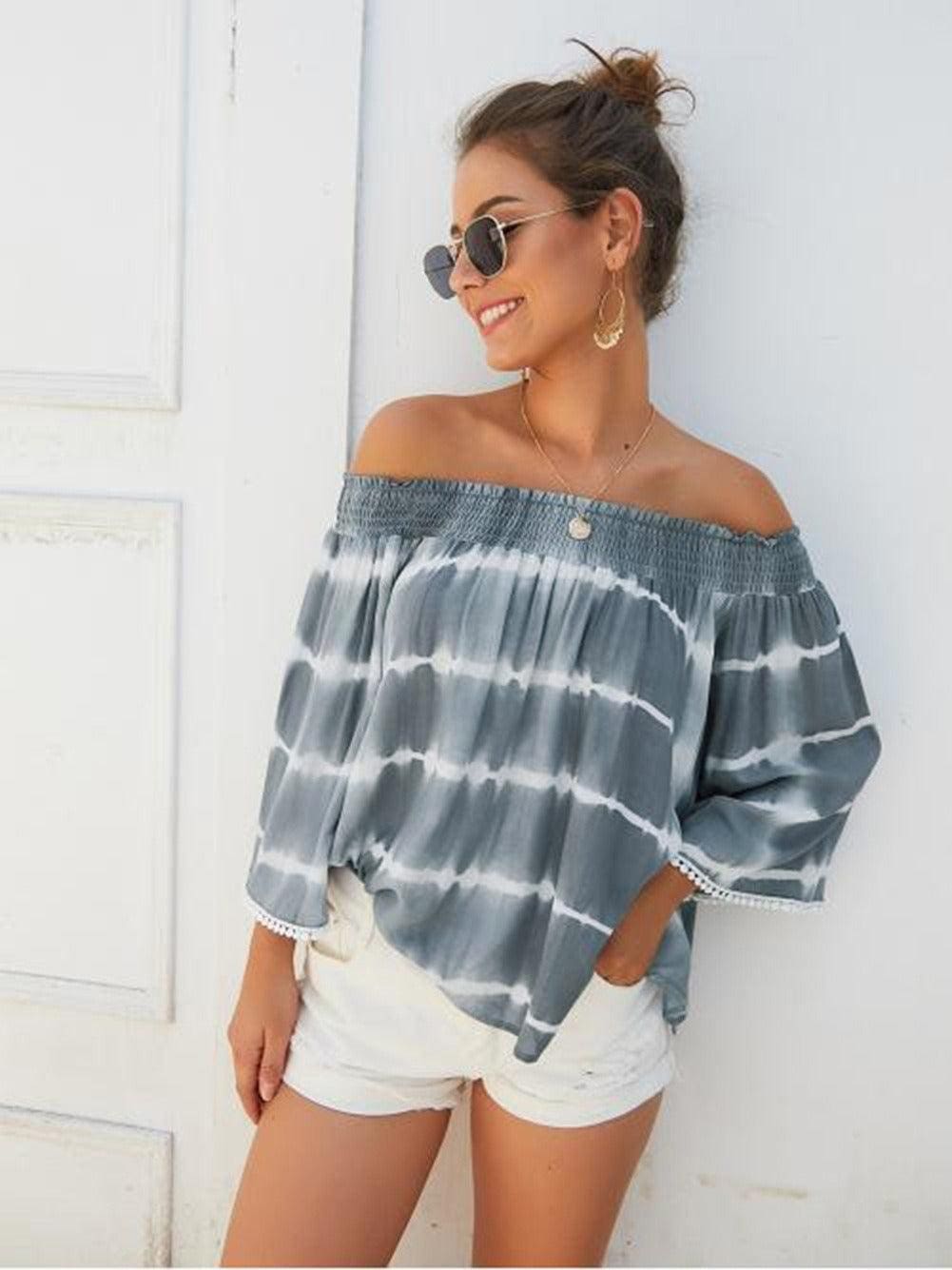 Blouse Boho Effet Tie-Dye – Image 8