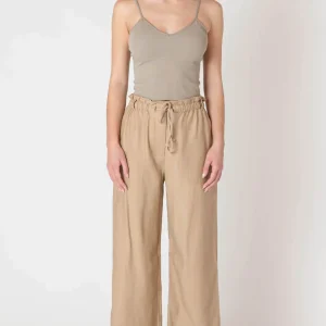 Pantalon Fluide à Jambe Large