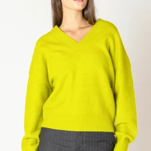 Chandail Tricot Doux Col en V
