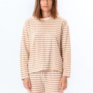 Chemise à rayures - Beige