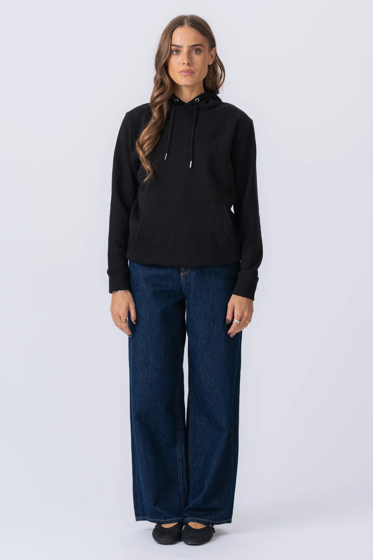 Sweat-shirt à sweat - noir – Image 2