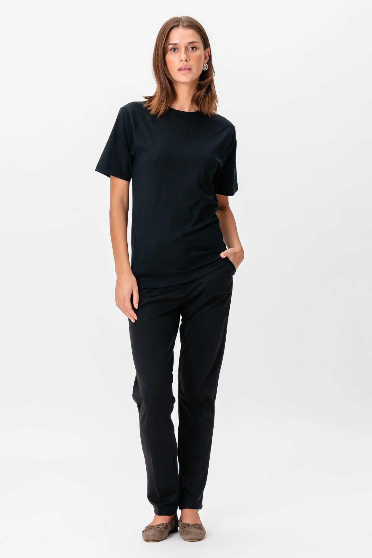 T-shirt surdimensionné - noir – Image 4