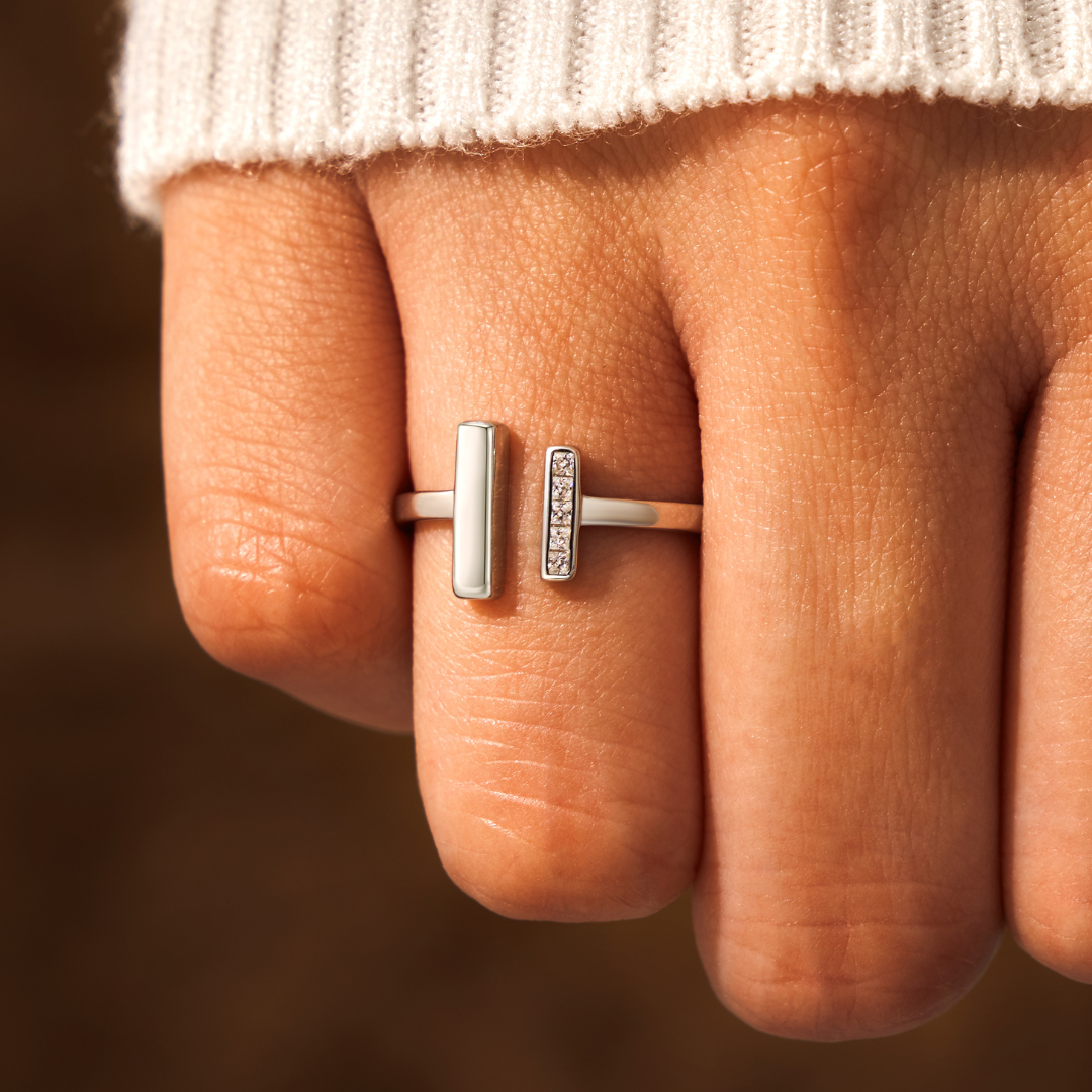 Bague Hauts & Bas