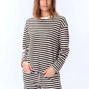 Chemise à rayures - Noir