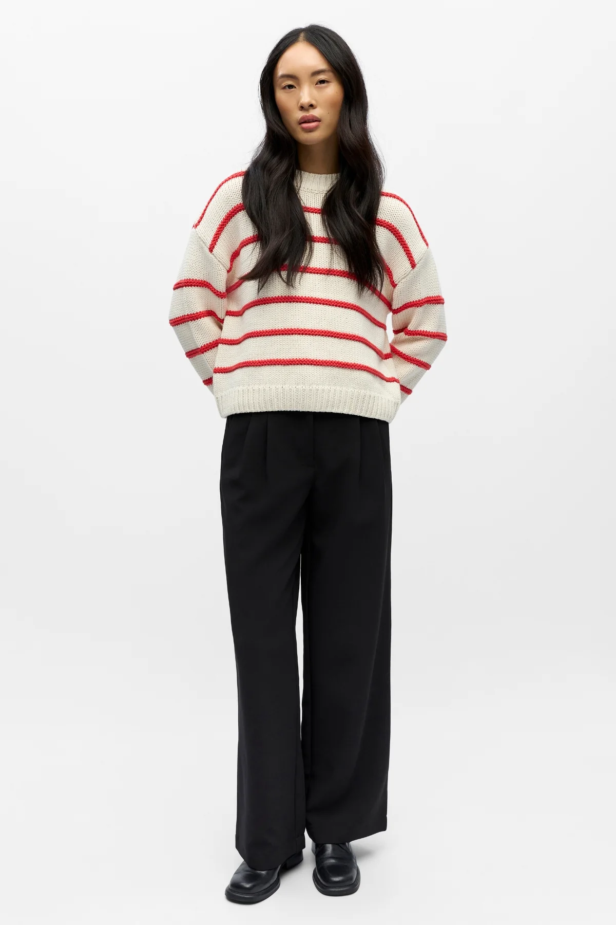 Pull en tricot Oda - Poinsettia de bouleau – Image 2