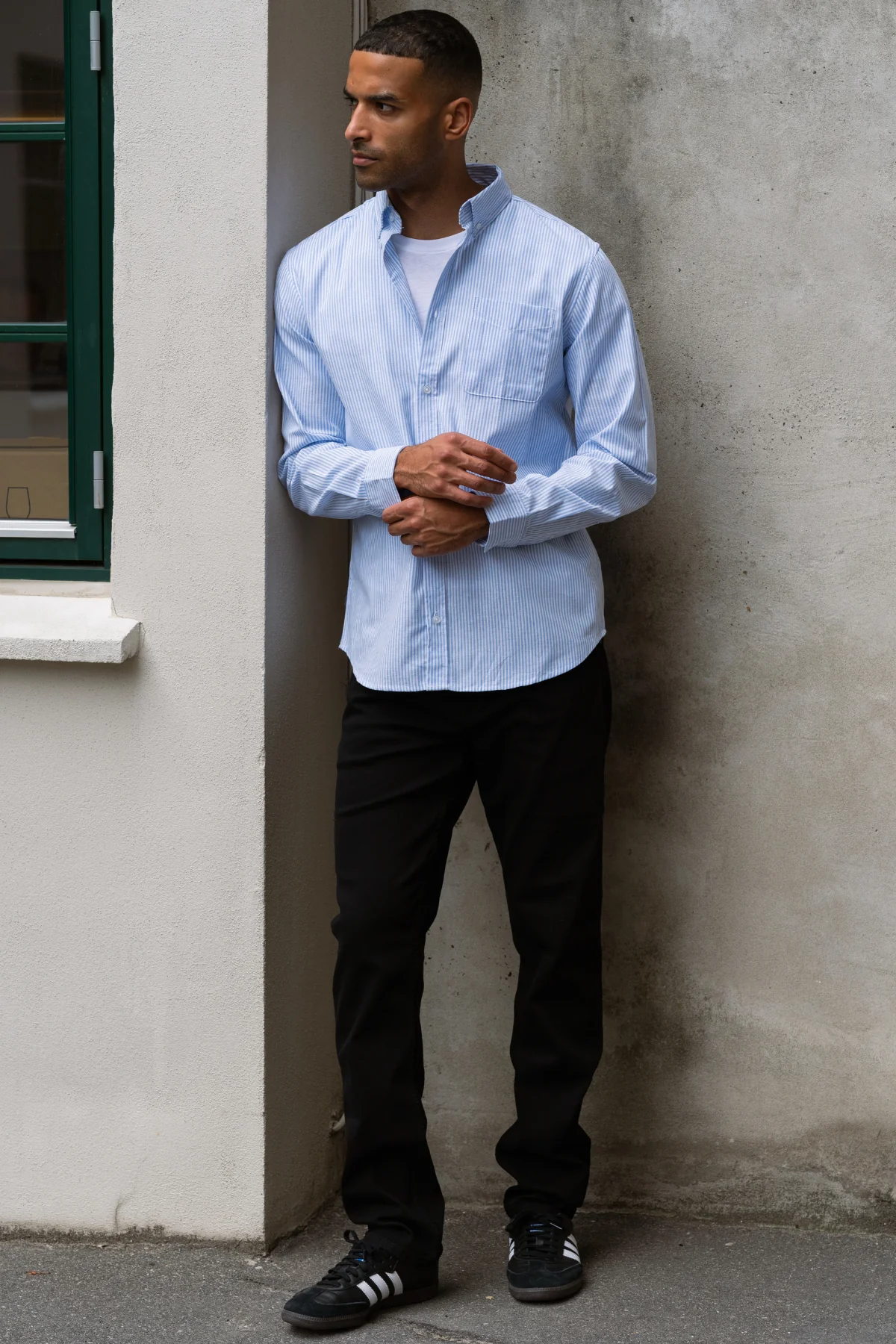 The Original Performance Oxford Shirt - bleu clair / blanc – Image 6