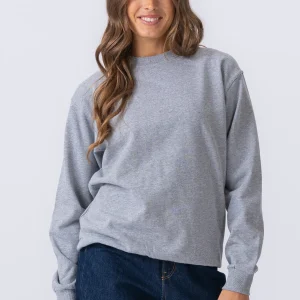 Basic Crewneck - Ash Gray (femmes)