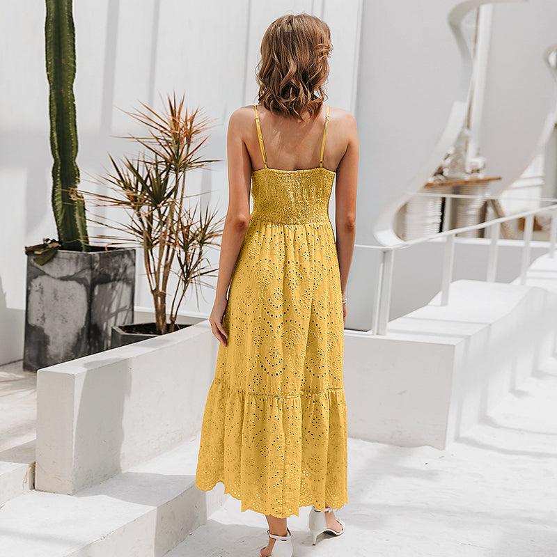 Robe Bohème Bleu Poussière – Image 9