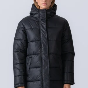 Longue veste bouffante - noir