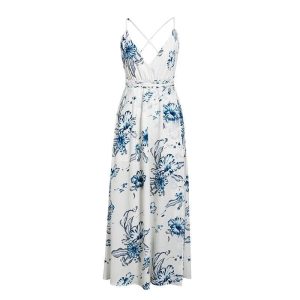 Robe D’Été Bohème Blanche