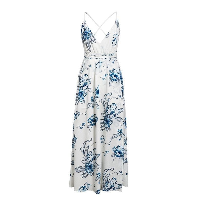 Robe D’Été Bohème Blanche – Image 2