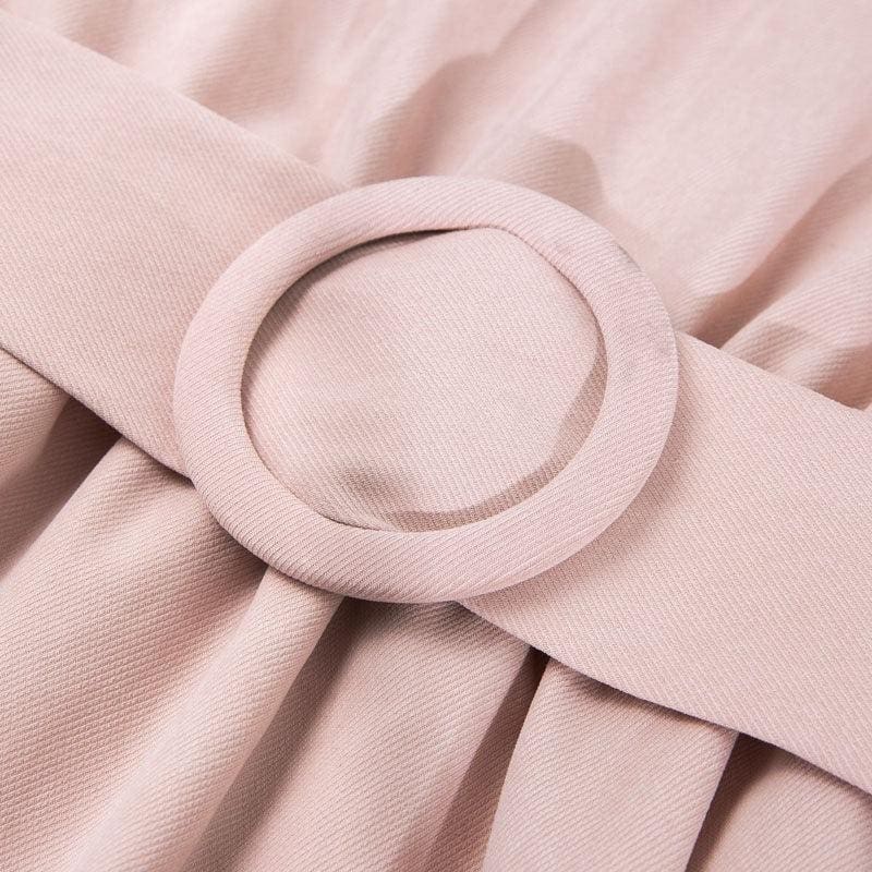 Robe Bohème Rose Poussière – Image 7