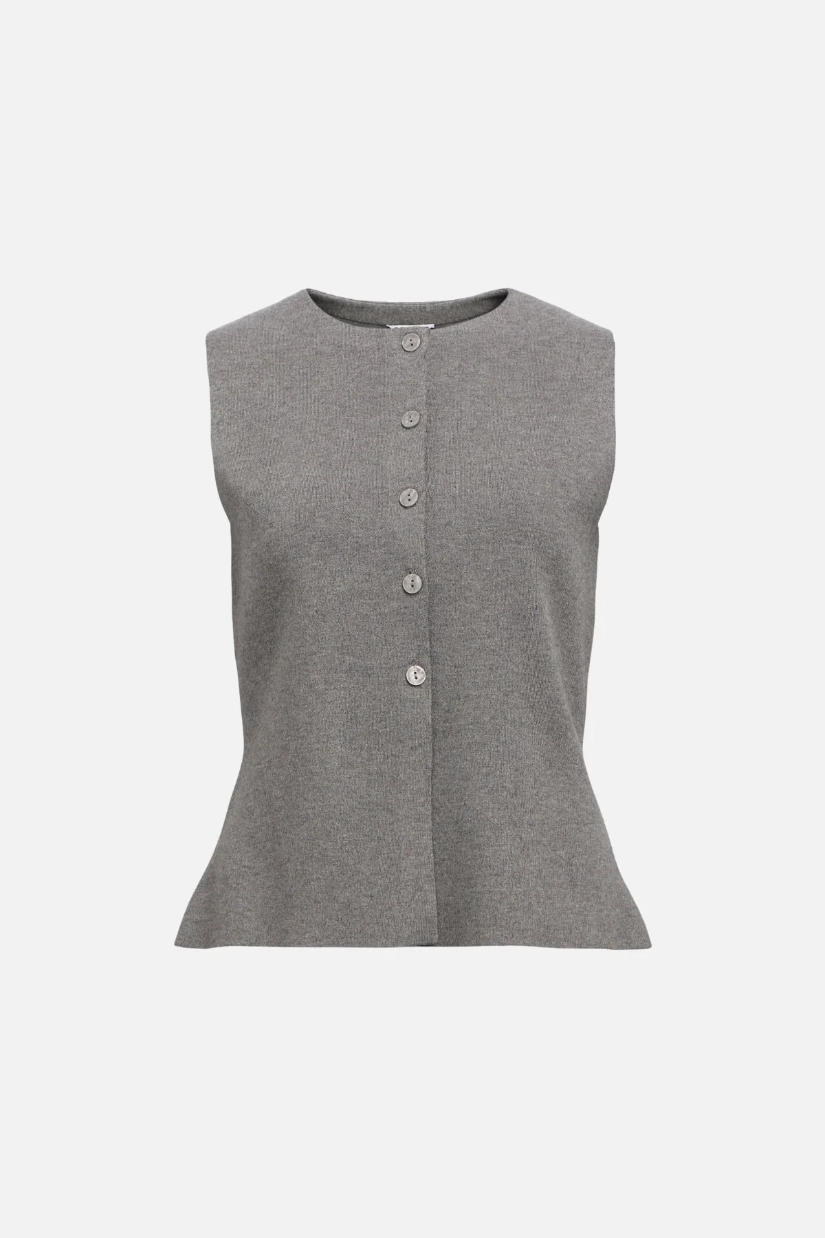 Gilet en tricot de Reynard - mélange gris moyen – Image 7