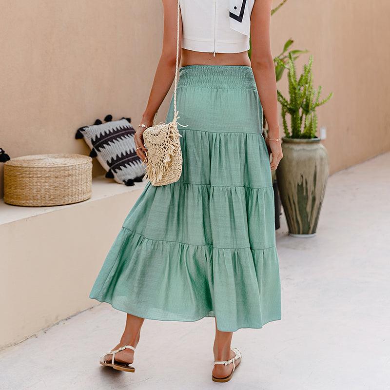 Jupe Bohème À Taille Haute – Image 7
