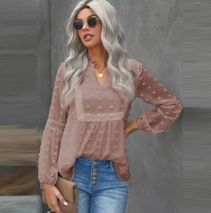 Blouse Bohème Dentelle et Broderie – Image 3