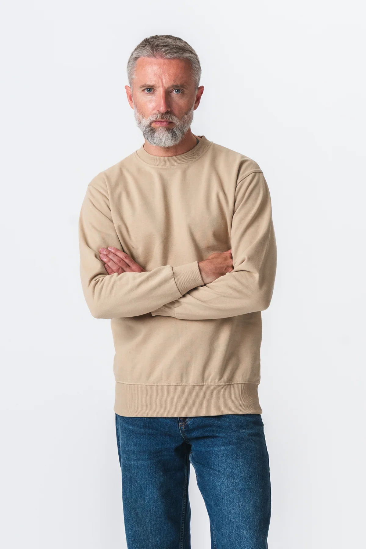 Crewneck de base - Khaki