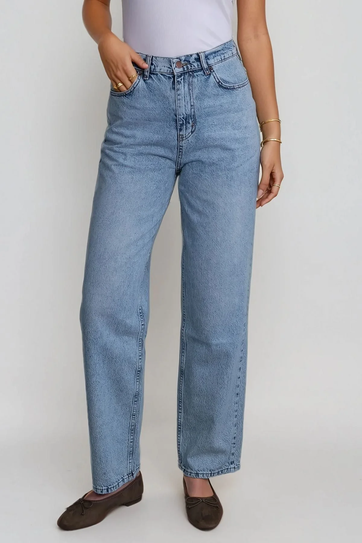 Nora Regular Jean - denim bleu clair