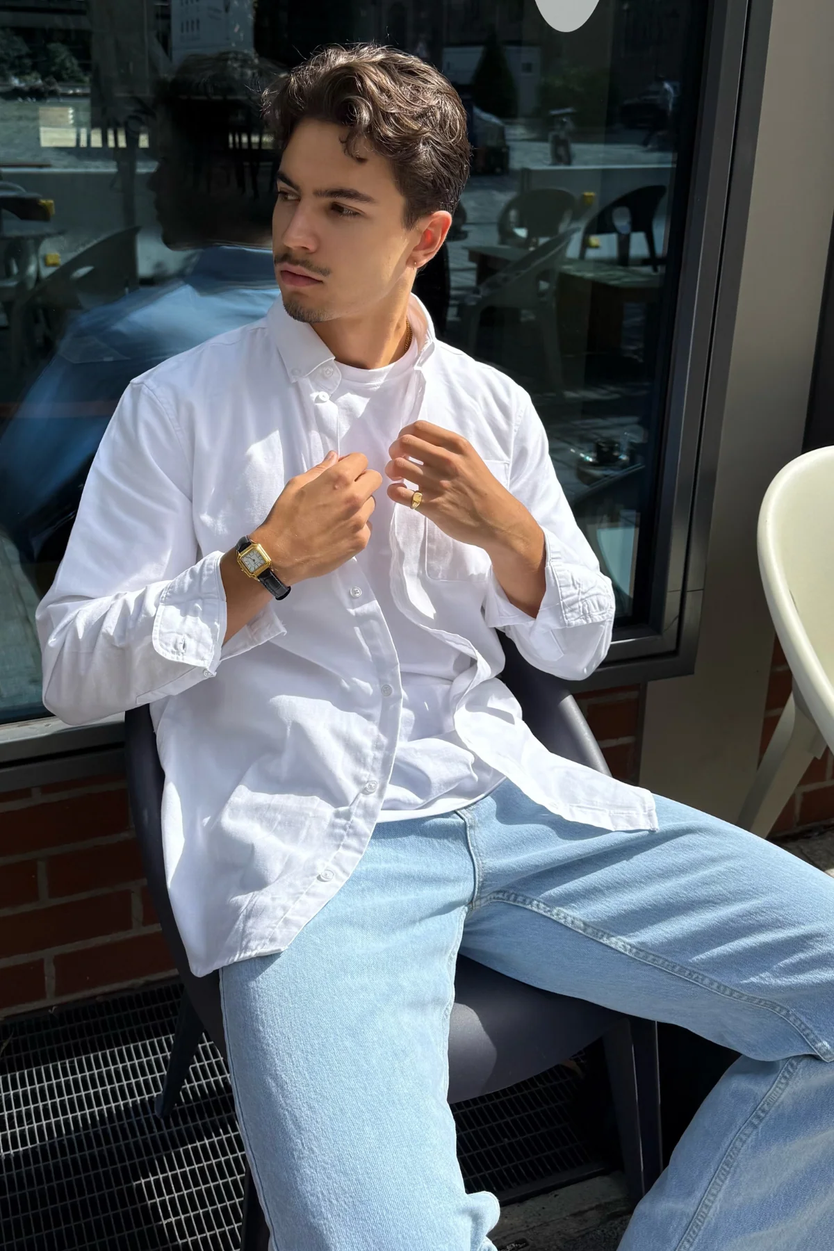 The Original Performance Oxford Shirt ™ ️ - blanc – Image 2