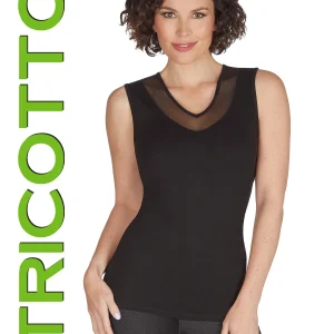 Camisole Fluide Col V Bretelles Larges