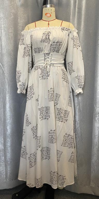 Robe Maxy Blanche Fashion – Image 2