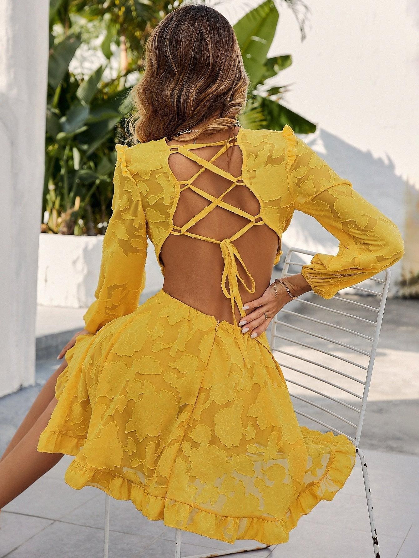Robe Courte Bohème Sexy En Été – Image 5