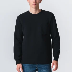 Sweat-shirt de poche Regular Fit - noir