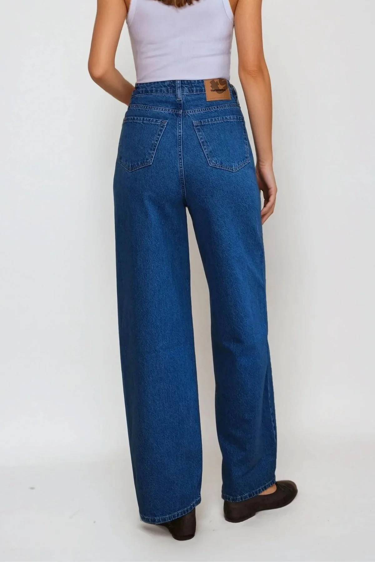 Nora large jean - denim bleu clair – Image 2