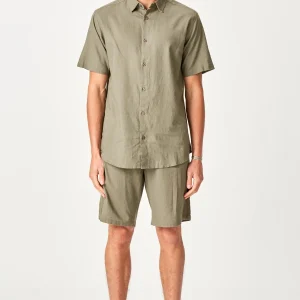 Linge de linge à manches courtes + linge Shorts - Armée (transfert de forfait)