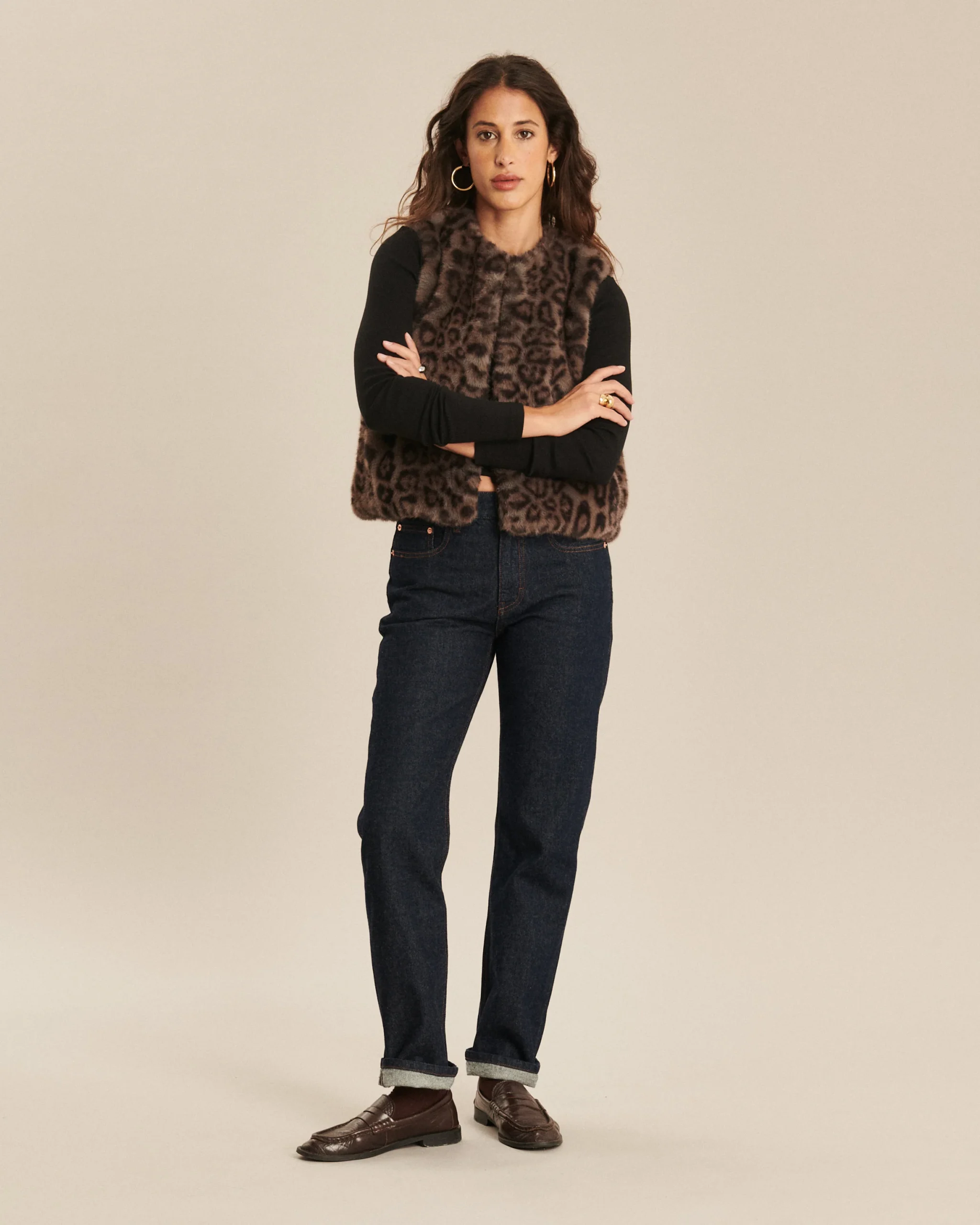 BACI MINK LEO GREY
