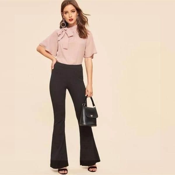 Blouse bohème rose – Image 2