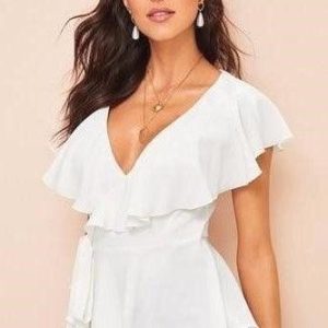 Blouse bohème chic blanche