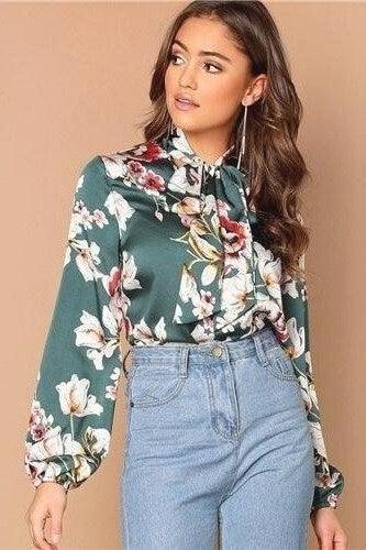 Blouse hippie style