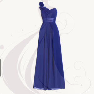 Robes De Maternité En Mousseline à Une épaule