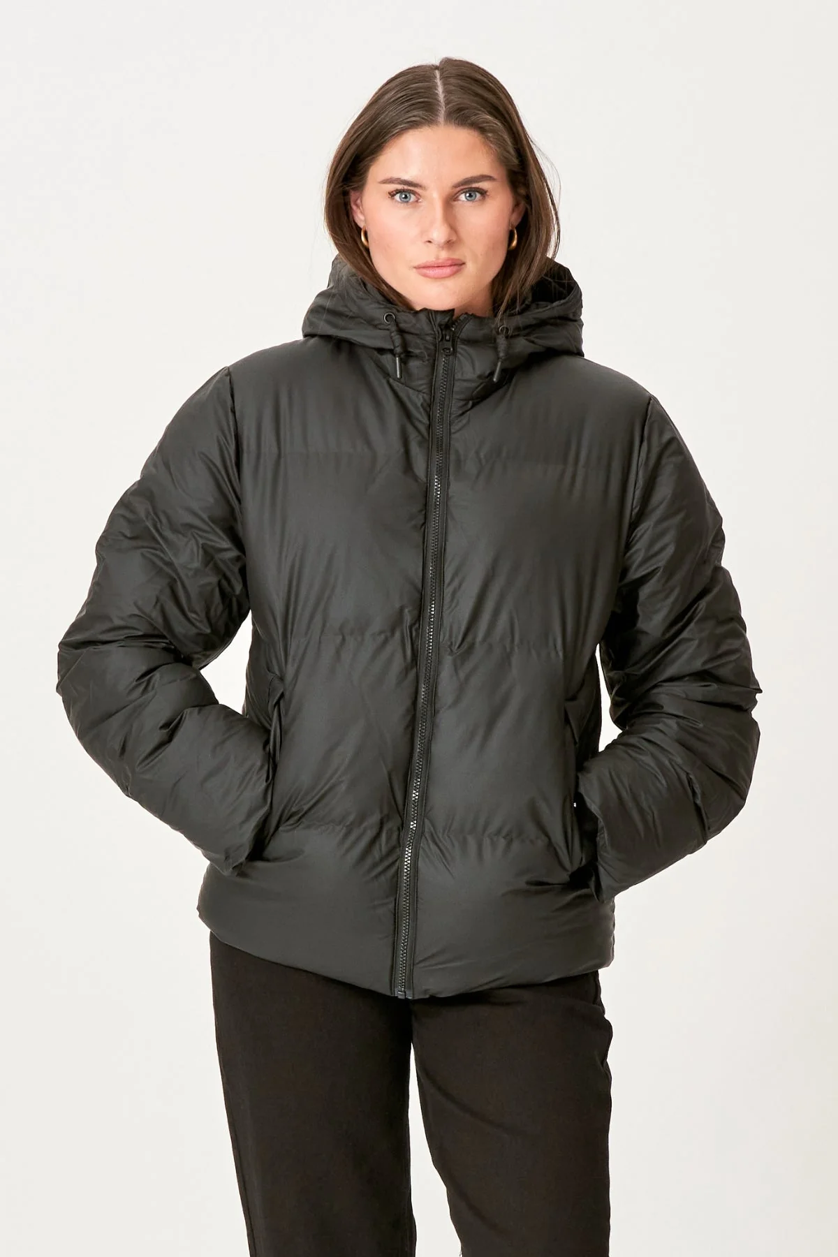 Veste en revêtement lexie - noir – Image 2