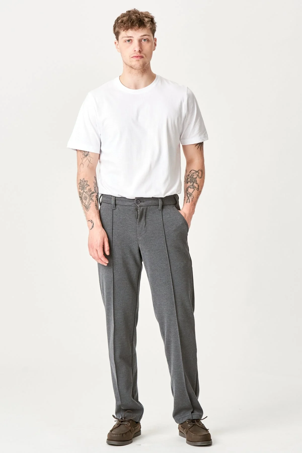 Performance Pants Ajustement lâche - charbon de bois – Image 5