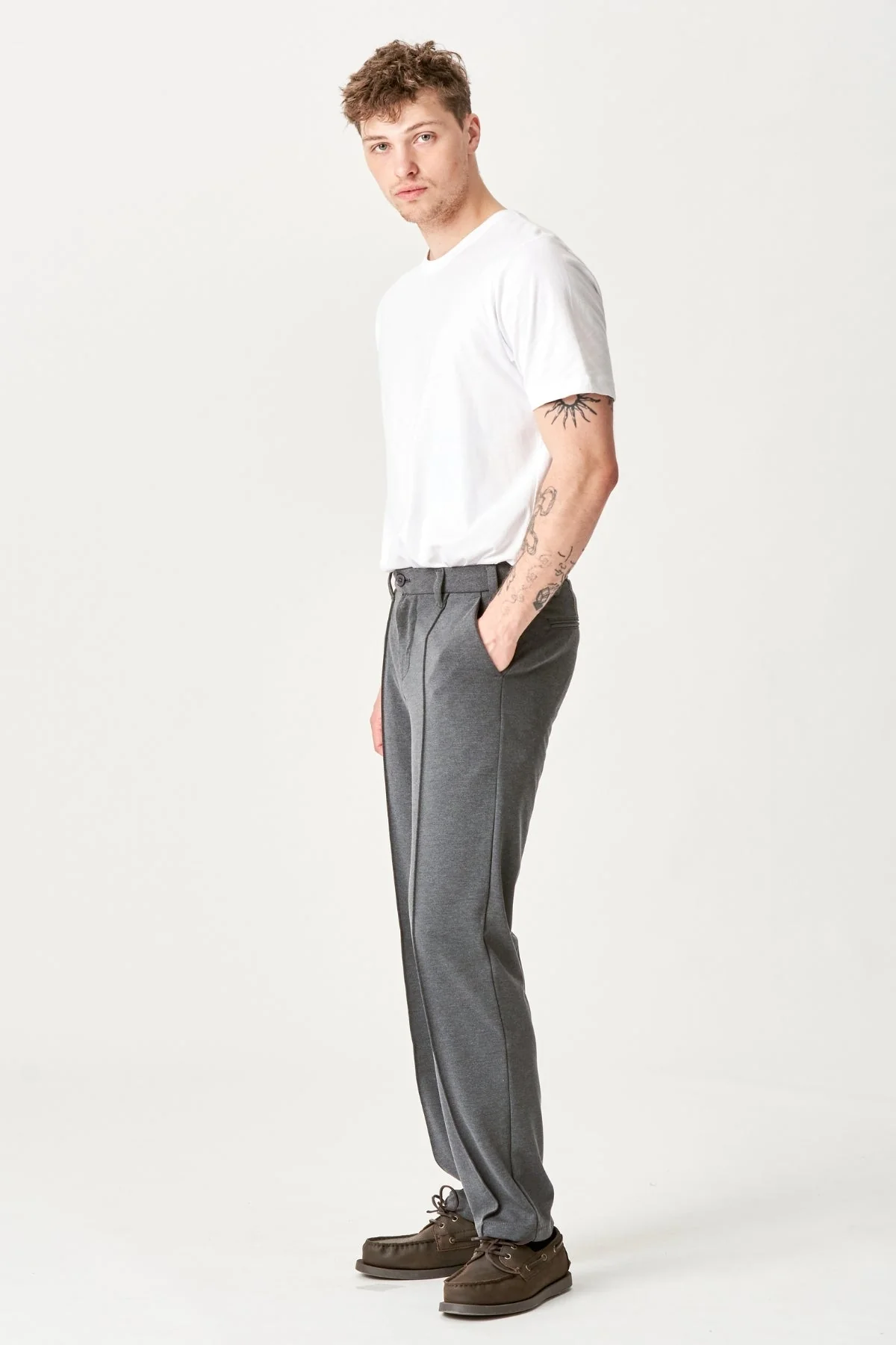 Performance Pants Ajustement lâche - charbon de bois – Image 6