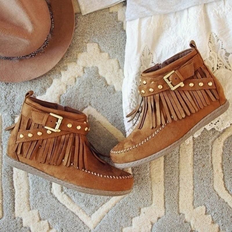 Bottines Daim Bohème – Image 8